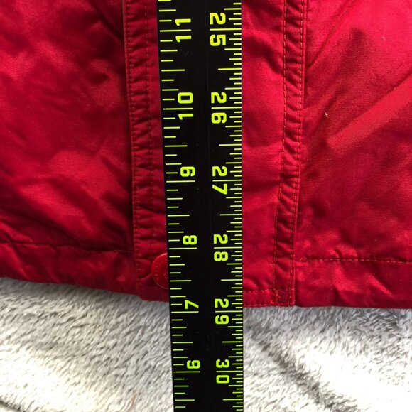 Columbia Mens Jacket Large Red Full Zip Stand Collar Outdoors Hiking Utility - Picture 4 of 16